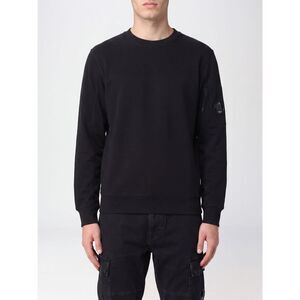 C.P. Company Men C.P. Company Cotton Crew-Neck Sweatshirt With Applied Logo